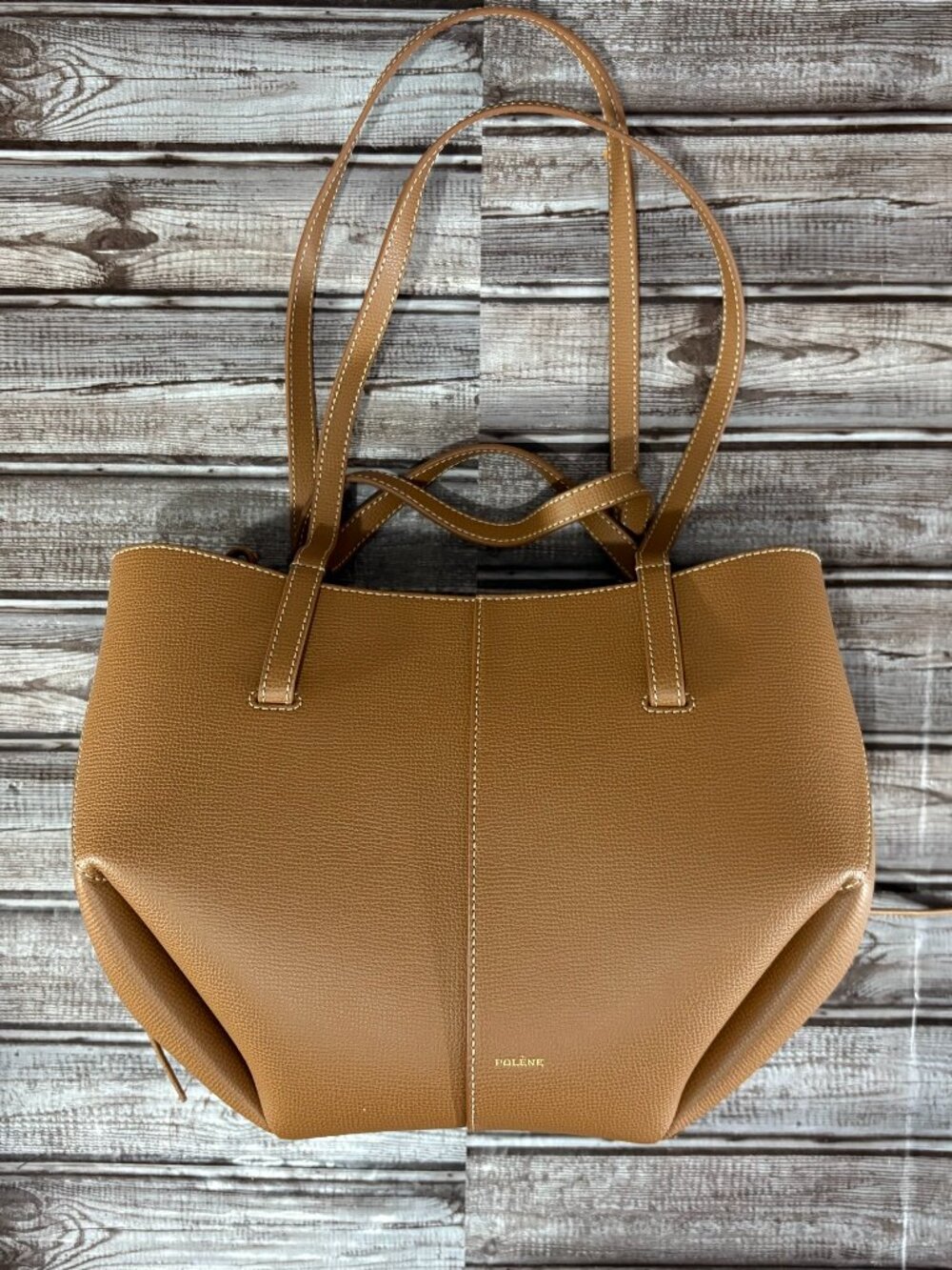 Polene Cyme Mini Bag Color Camel NWT